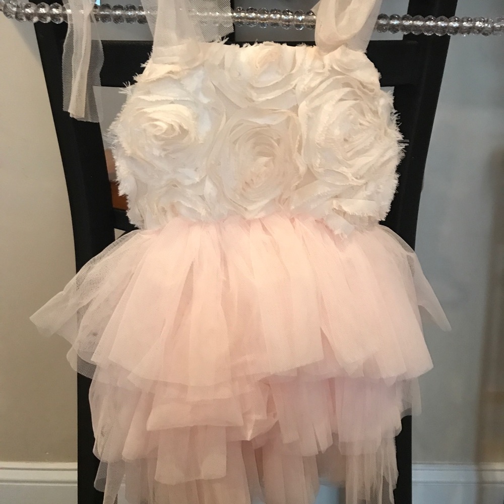 Mia Bella Couture adjustable strap dress